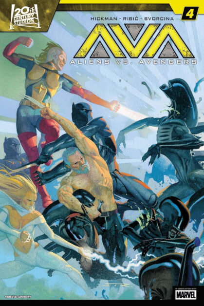 Aliens vs Avengers #4