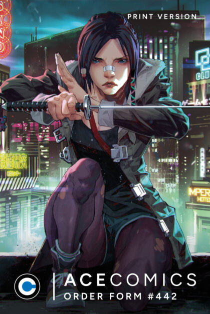 ACE Comics Order Form #442 - Print