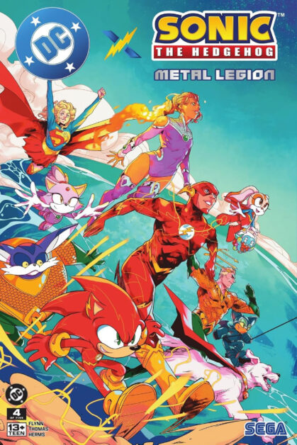 DC x Sonic the Hedgehog: Metallegion #4