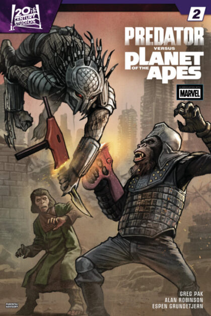 Predator vs Planet of the Apes #2